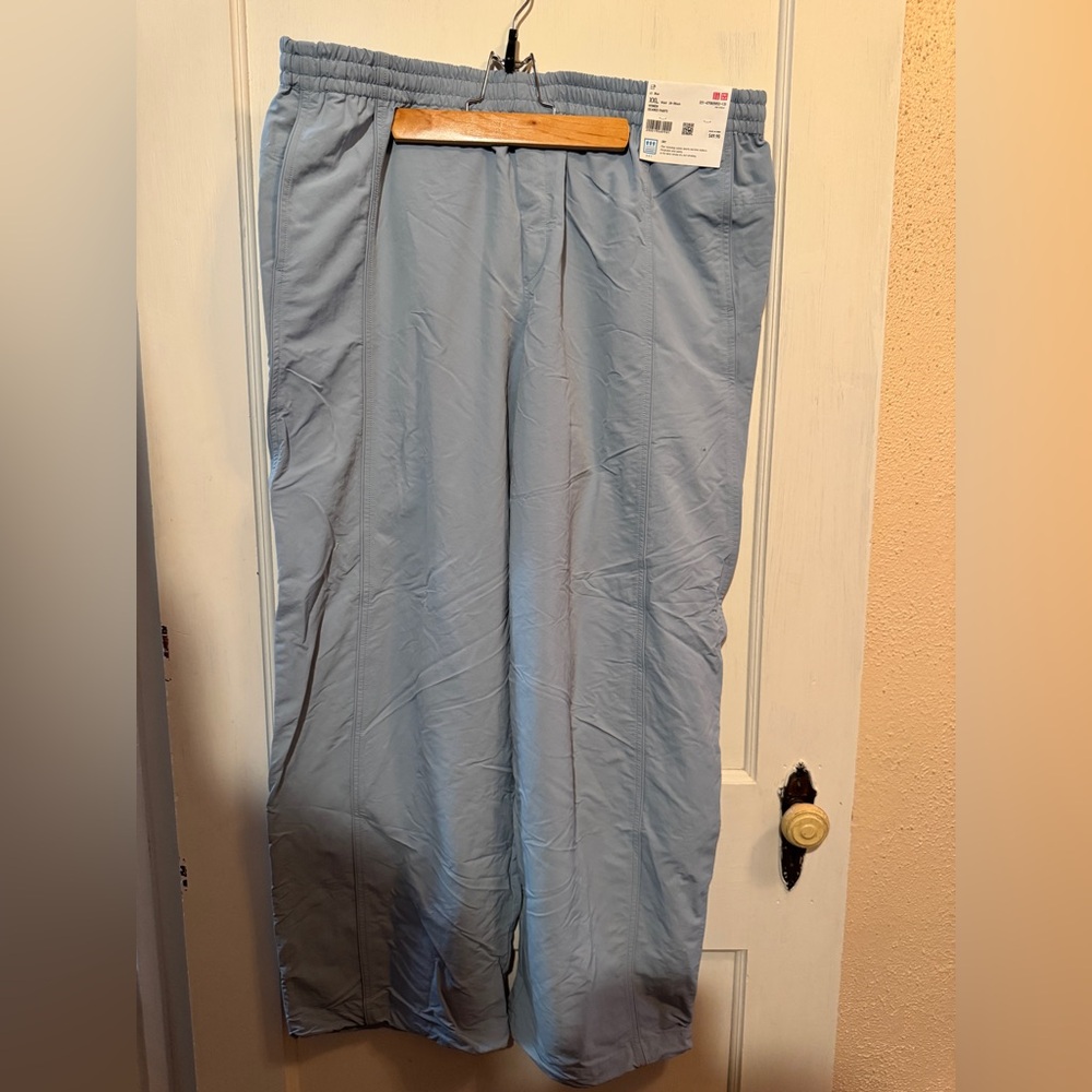 Brand NEW Uniqlo Light Blue XXL Parachute Gear Pants